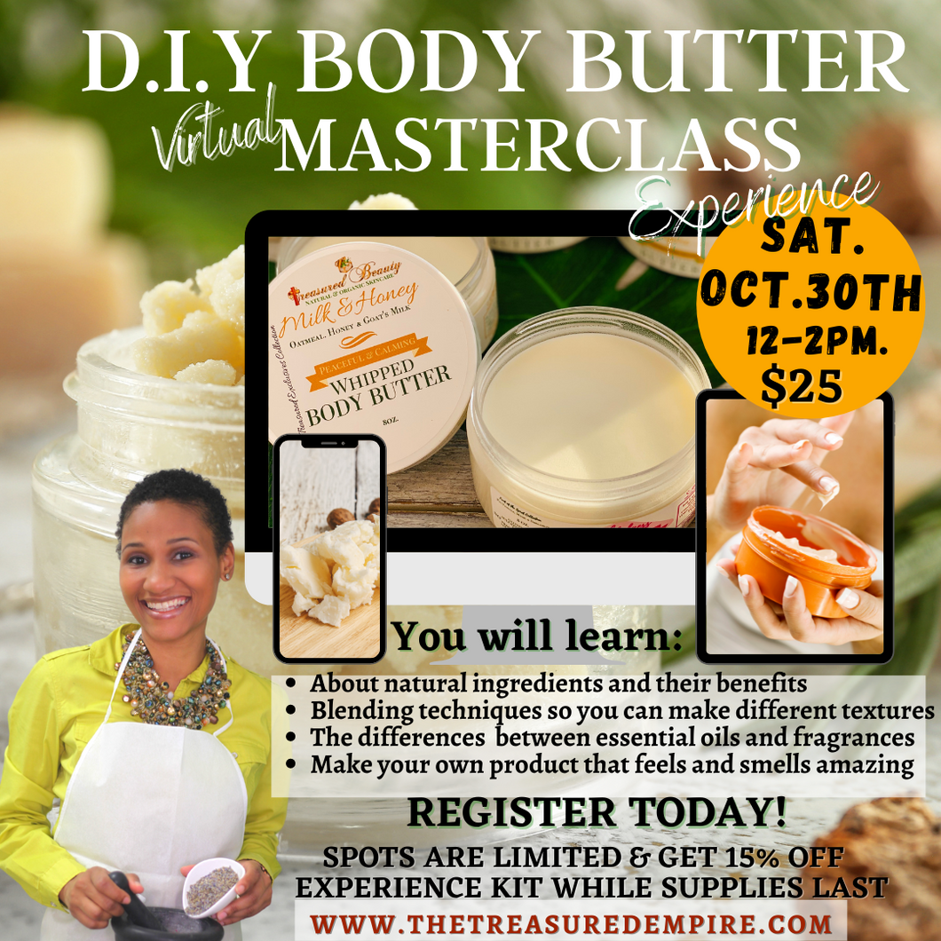 D.I.Y. Body Butter Virtual Masterclass