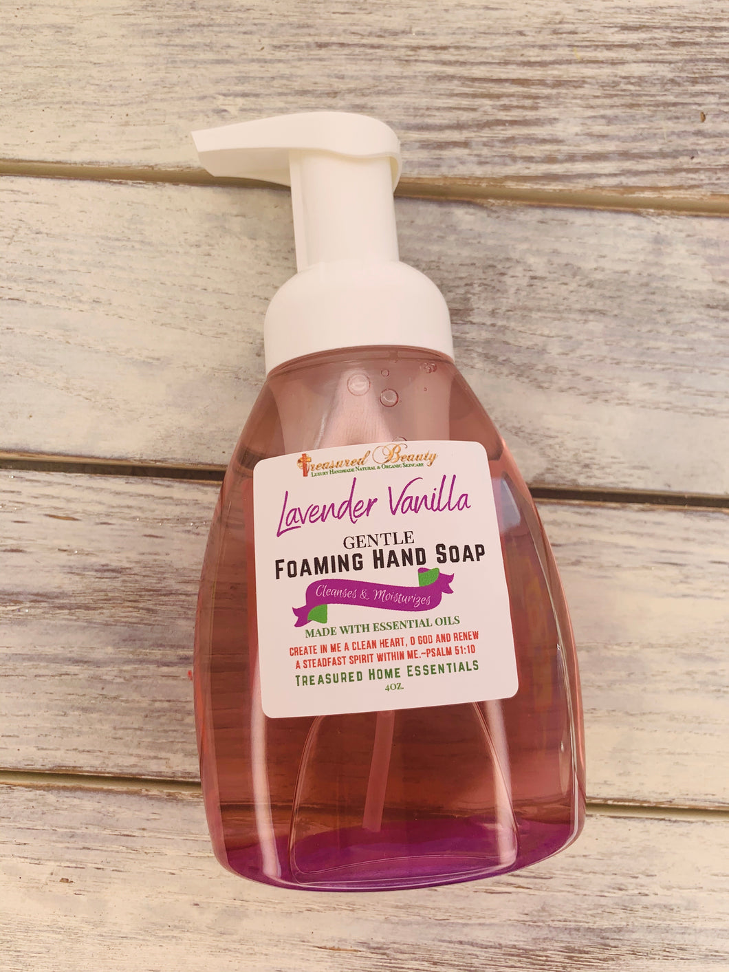 Lavender Vanilla Foaming Hand Soap